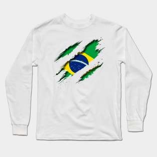 Brazil Shredding Long Sleeve T-Shirt